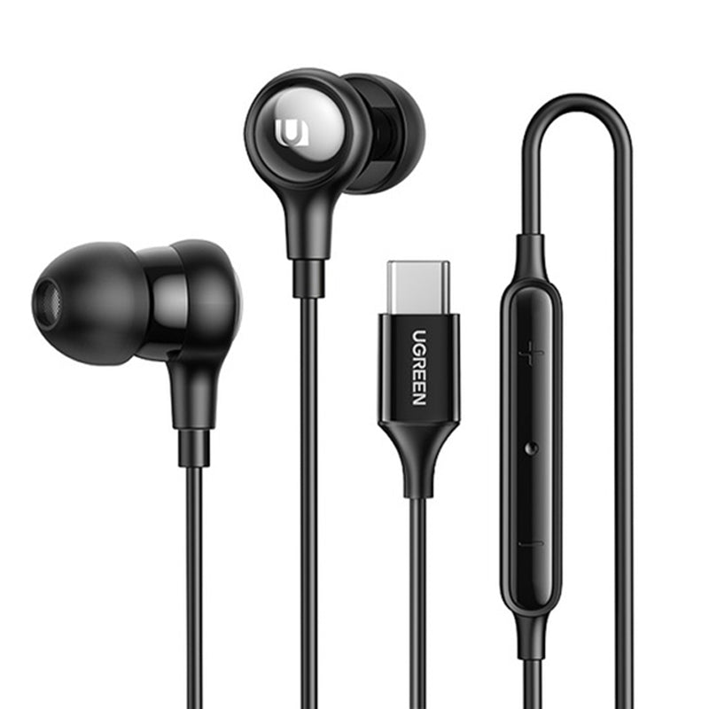 UGREEN 30638 USB Type-C Earbuds Wired Headset with Microphone Hi-Fi Stereo Headphones for 2021 iPad Pro Samsung Galaxy S21 Google Pixel 5 UGREEN 30638 USB Type-C Earbuds Wired Headset with Microphone Hi-Fi Stereo Headphones for 2021 iPad Pro Samsung Galaxy S21 Google Pixel 5